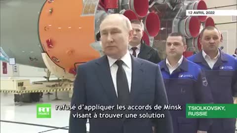 Poutine justifie l'intervention en Ukraine