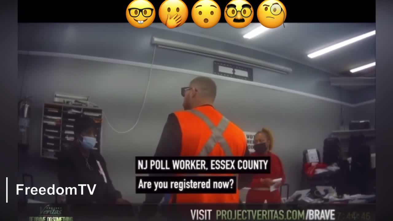 New Jersey poll workers allow non citizen and non registered to vote