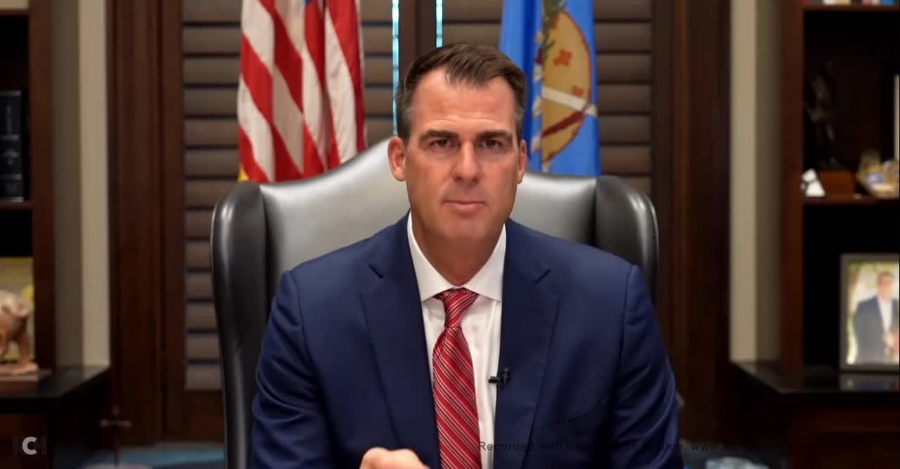981 - Oklahoma Gov Stitt Addresses Resident Brandon's Vaxxx Mandate