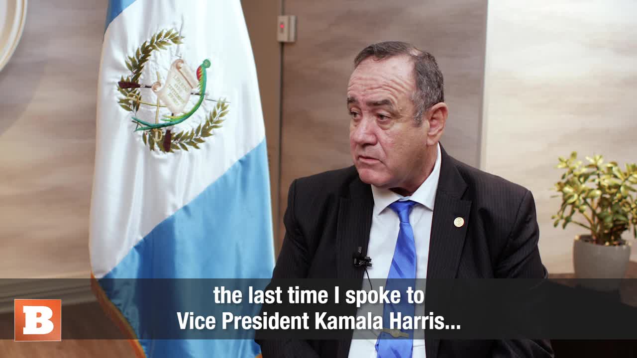 Guatemalan President: Kamala Harris Is MIA on Migration Crisis!