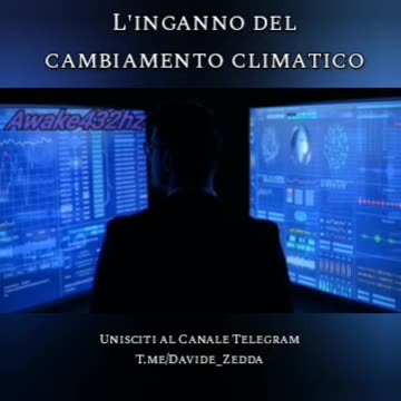 "L'inganno del cambiamento climatico"