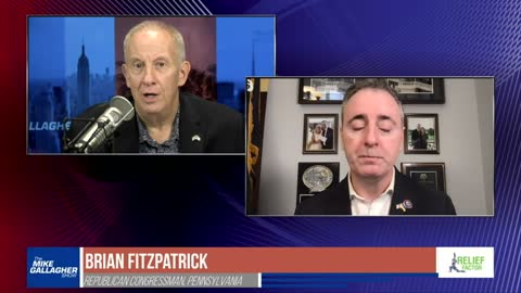 Rep. Brian Fitzpatrick & Mike discuss the Russia-Ukraine conflict as the chaos escalates