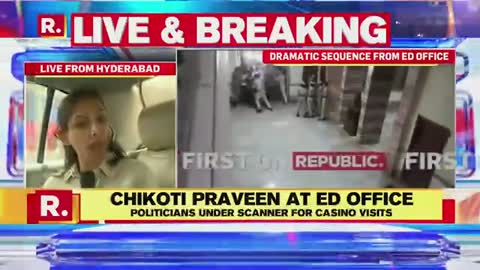 Chikoti Praveen Reaches ED Office With Top Aide, To Be Interrogated In Casino Scam Case_batch