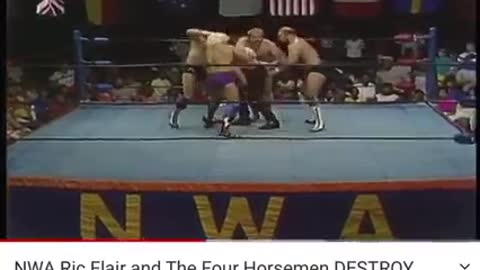 Road Warriors vs the Four Horsemen