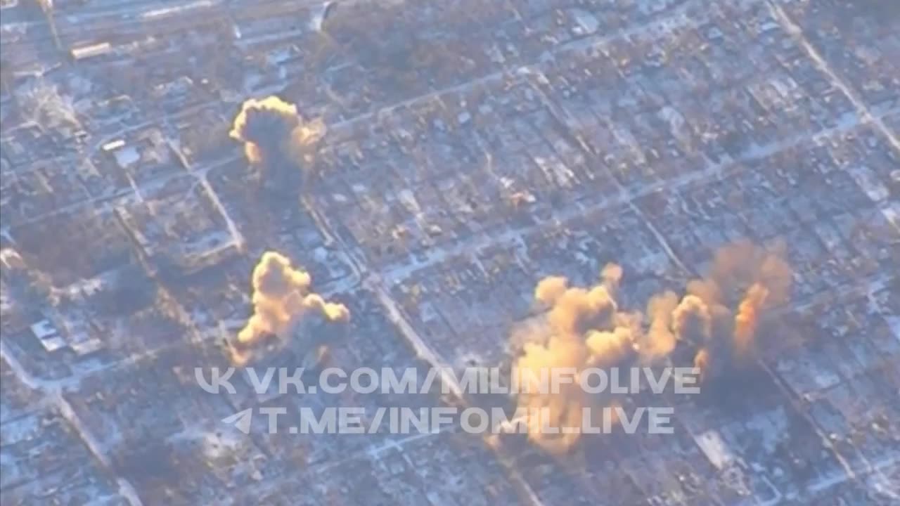 Relentless Aerial Bombardment of Avdeevka