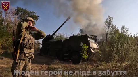 Must-See Footage from Ukrainian Artillery Brigade