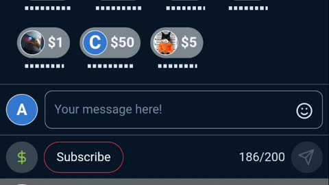 Rumble's chat cluttered and annoying on mobile.