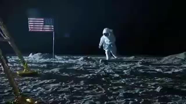 fake moon landing