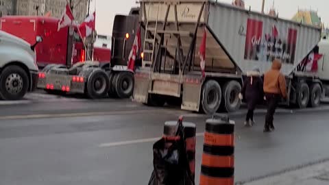 Ottawa protest February 1, 2022 raw video #19