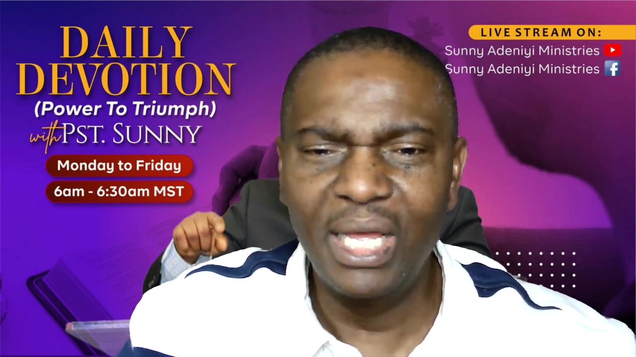 Mentions You @ Power To Triumph With Pst Sunny - Nov 28, 2023