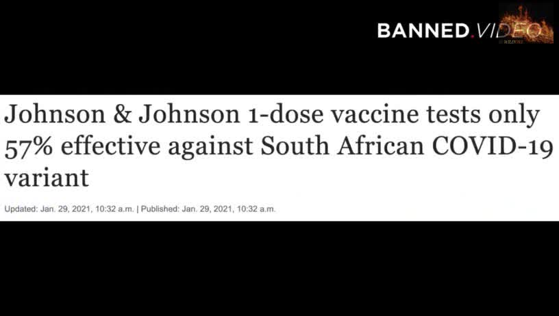 Vaccine Efficacy Drops from 100% to 36% NOW 20%