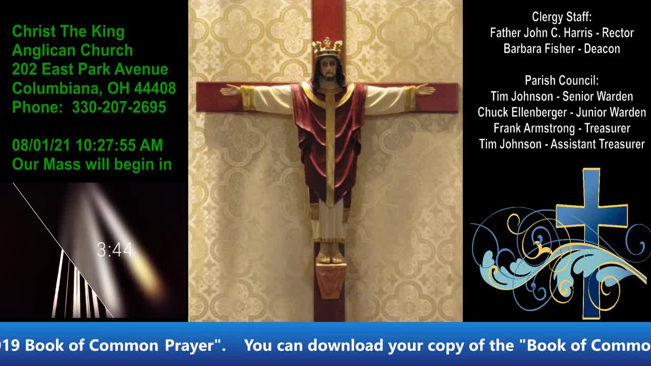 Sunday Morning Mass August 1, 2021