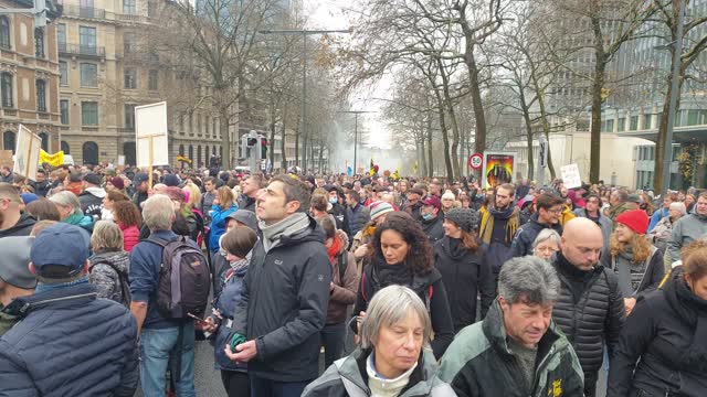 Betoging brussel
