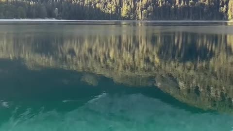 a peaceful morning by the lake 🌞