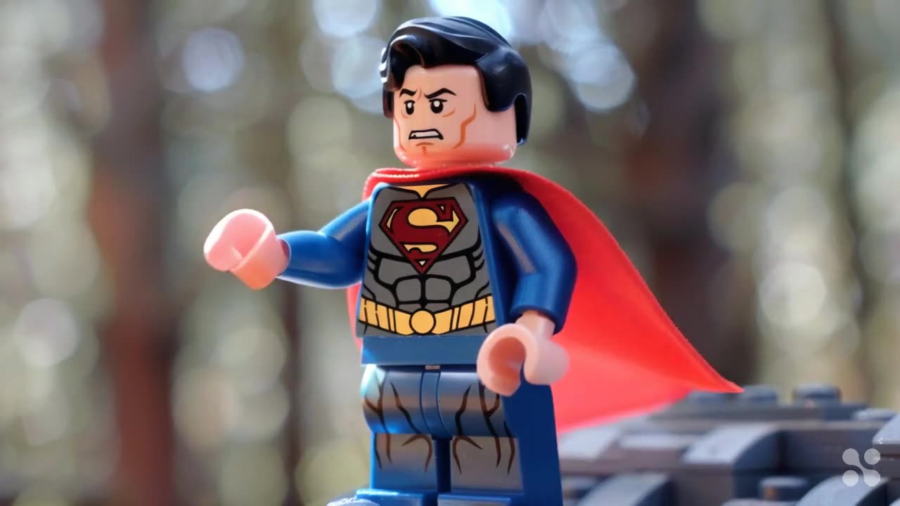 Lego Superman Gif