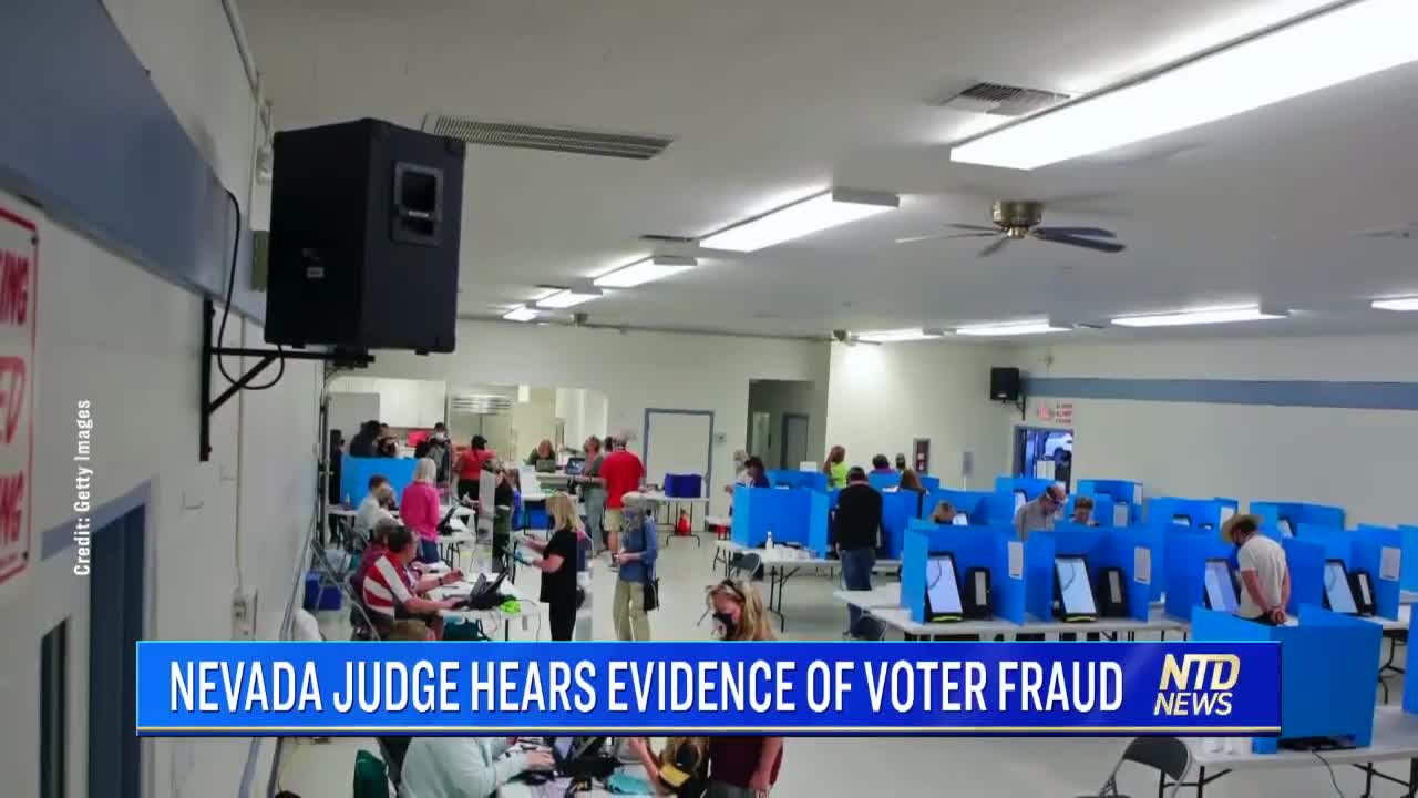 Nevada Judge Hears Evidence Of Voter Fraud