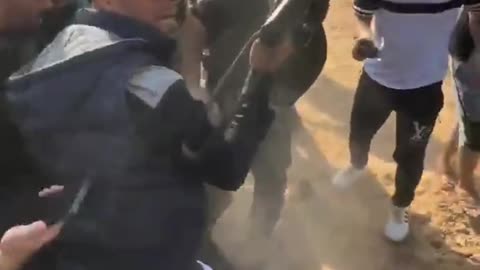 Israel’s defense minister has announced the Hamas militant group has started a war