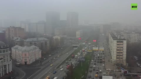 Over 100 flights were delayed or canceled in the Russian capital due to heavy fog