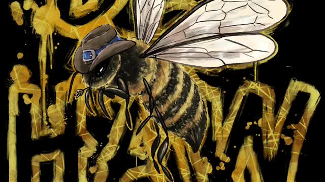 30 Second Texas Bee Speedpaint