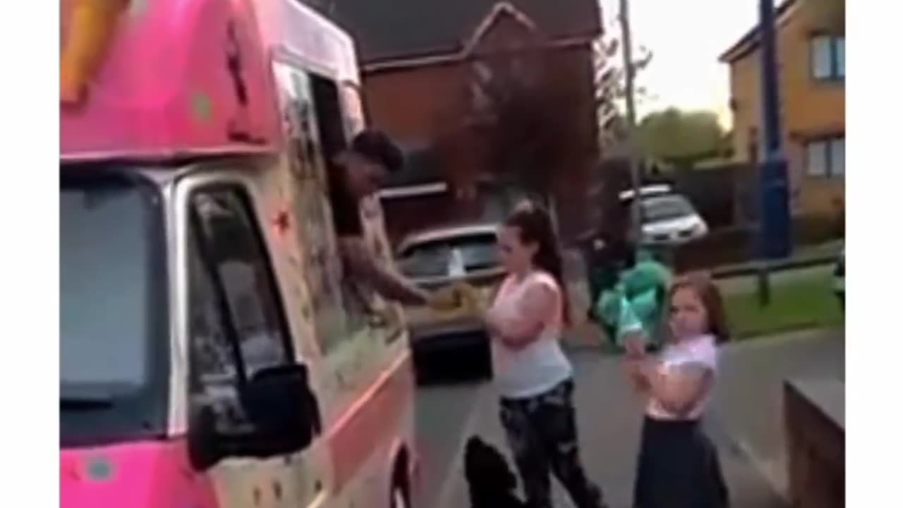 Sweet Gesture: Ice Cream Boy Gives Delicious Treat to Lucky Dog!