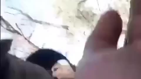 Georgian mercenary films himself being smart