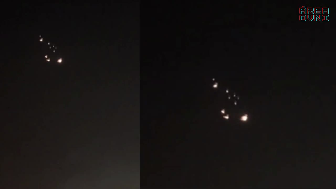 OVNIS VISTOS SOBRE LAS PIRÁMIDES DE GIZA, EGIPTO 03/12/2020