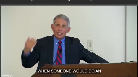 Fauci on Gain of Function 2018