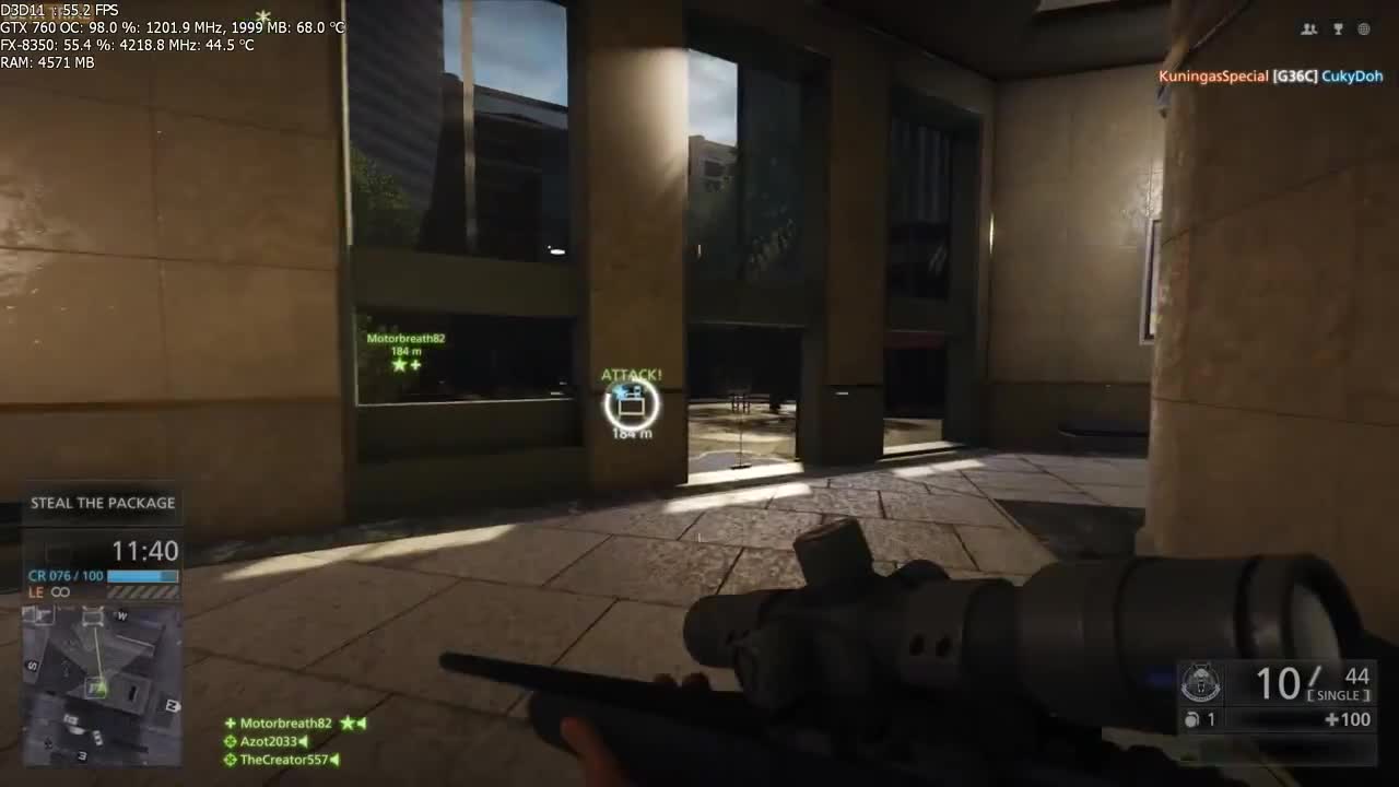 Battlefield Hardline Beta Gameplay on NVIDIA GTX 760