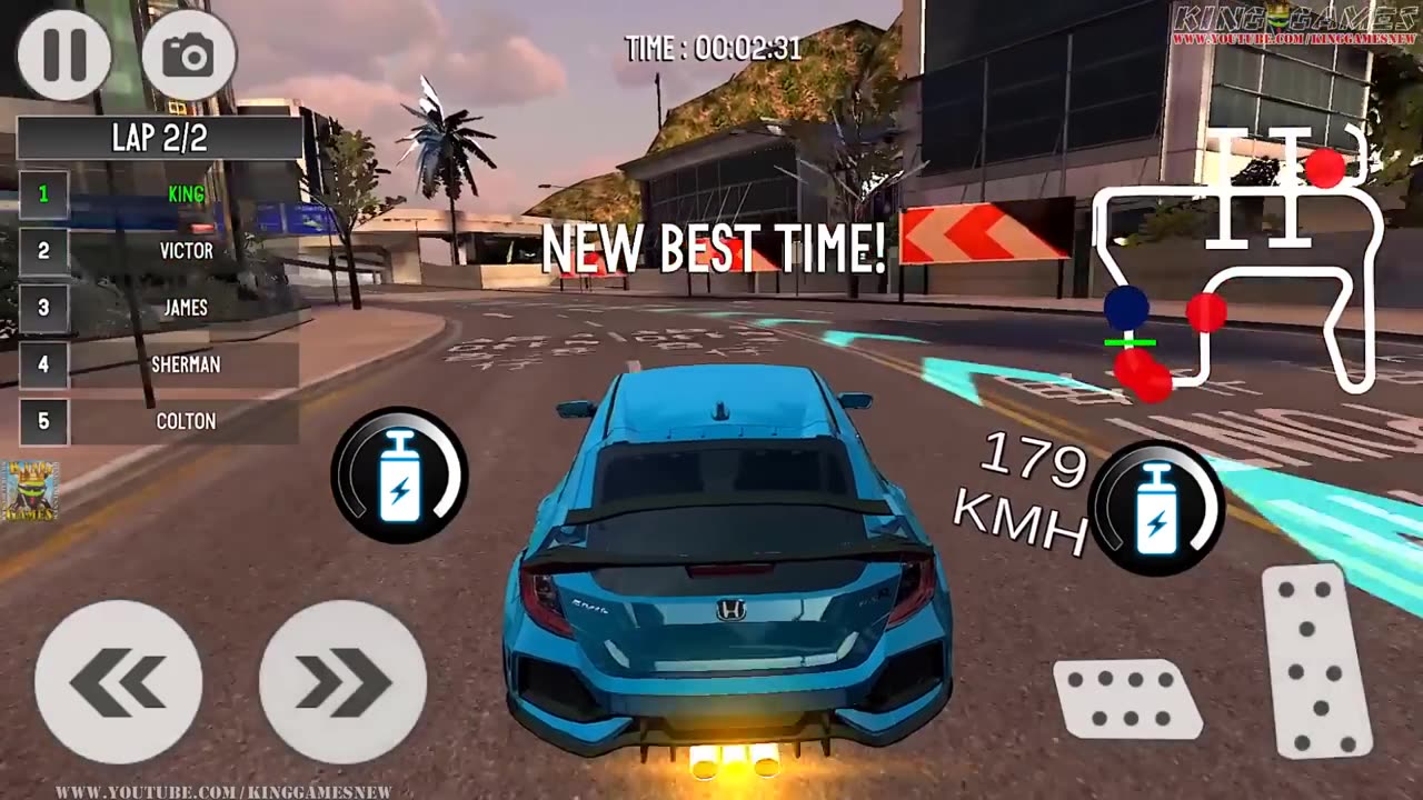 Impossible Car Racing Simulator 2023 - NEW Sport Car Stunts Driving 3D - Android GamePlay