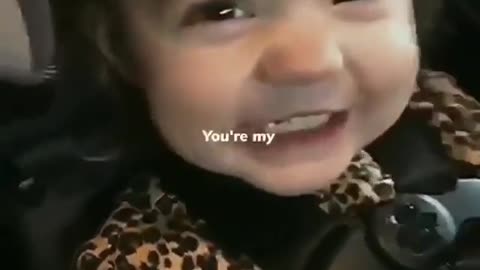 Adorable baby ❤️💞cute smile "u r my Best friend" must watch 🥰🥰