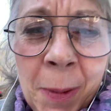 This lady put on her Sunday best to counter protest Freedom in Toronto