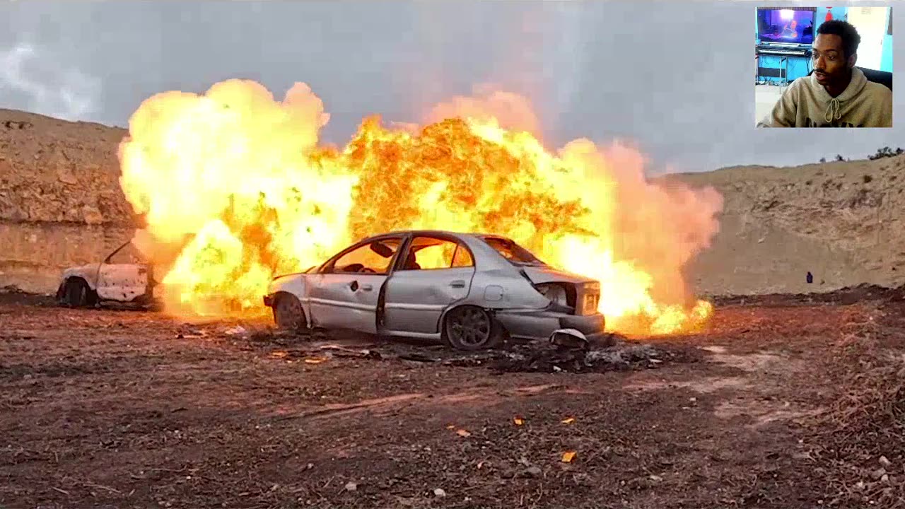 Brent Rivera 100,000 Fireworks Shot at Once REACTION