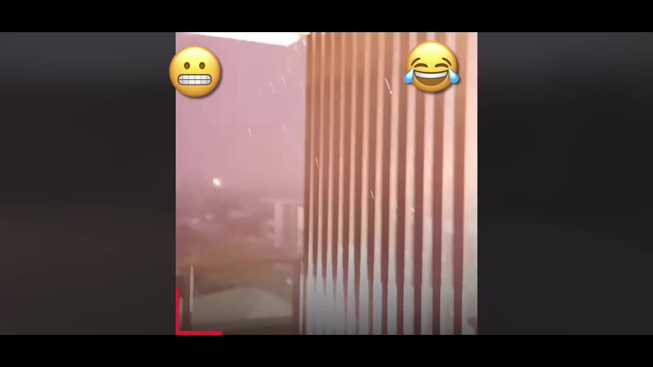 This flash almost hit me