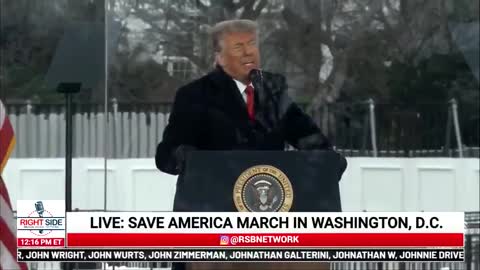 Trump Jan 6 2021 Speech - Peaceful Protest