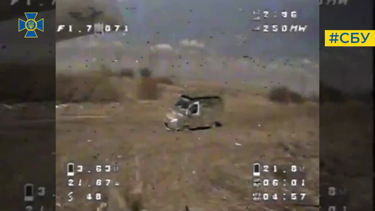 Incredible Footage of Ukrainian SBU Drone Operations