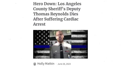 MASS VACCINATION AND POLICE DEATHS PART 10