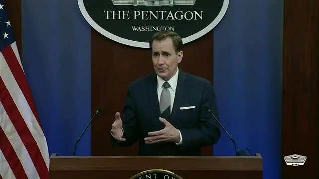 Pentagon Holds Briefing After NATO Activates Response Force For First Time In History