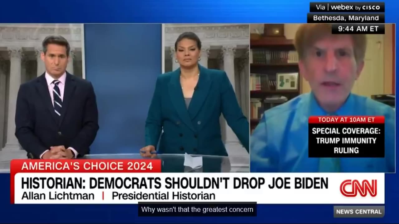 Liberal Historian Bizarrely Blames CNN For Highlighting Biden's Horrible Debate Performance