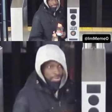 NEW: NYPD seek a ma who threw flammable liquid at group waiting for subway