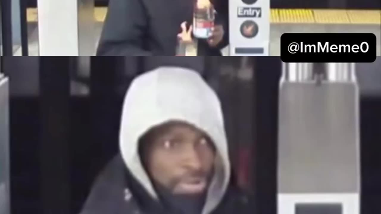 NEW: NYPD seek a ma who threw flammable liquid at group waiting for subway