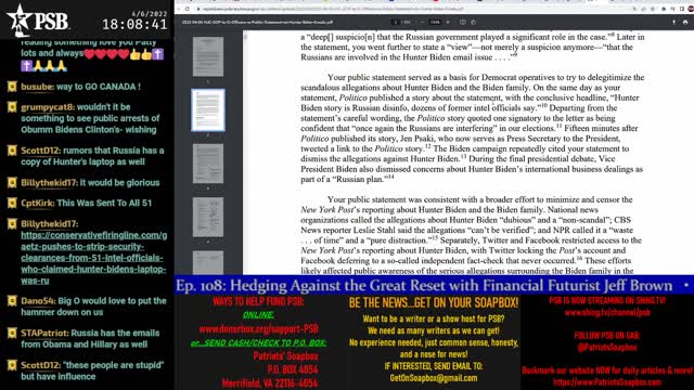 2022-04-06 17:31 EDT - Freedom Rings: with Pamphlet Anon