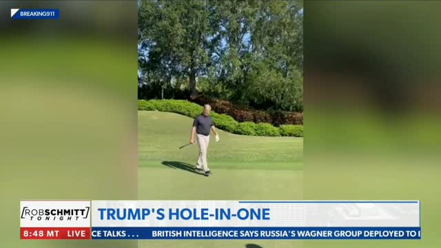 Trump's Hole In One 032622 Before The Rally