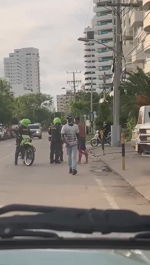 Atraco en Bocagrande