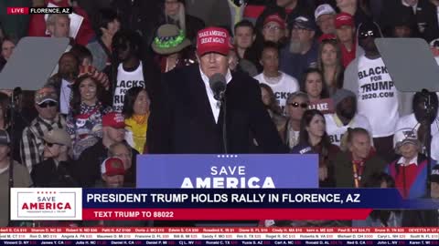 LIVE: President Donald J. Trump in Florence, Arizona