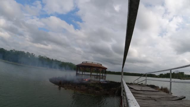 Gazebo demolition