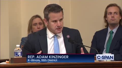 RINO Comedy - Jan. 6 Hearings: Rep. Kinzinger from Laugh to Cry Crocodile Tears in les Than 1 Min