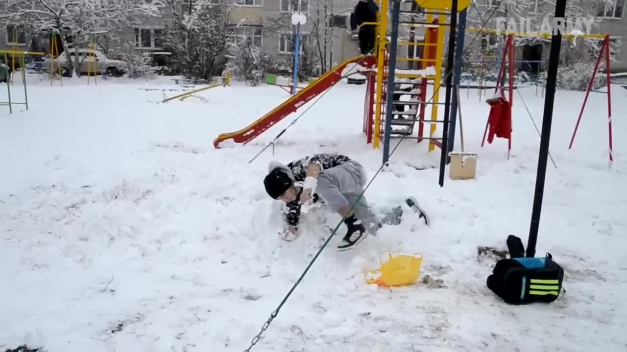 Snow in your Face| best snow falling funny video