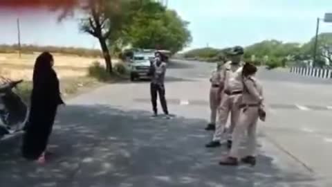 INDIAN POLICE SHOCKING METHODS DURING COVID LOCKDOWN