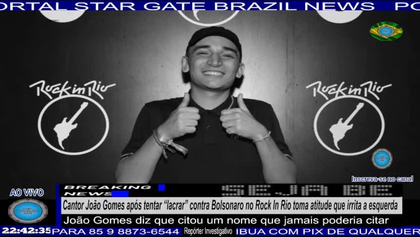 João Gomes após tentar “lacrar” contra Bolsonaro no Rock In Rio toma atitude que irrita a esquerda