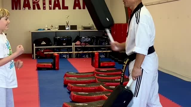 Taekwando lesson